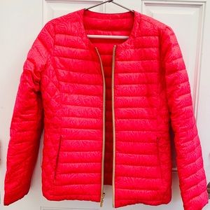 Lilly Pulitzer printed reversible Lilah puffer